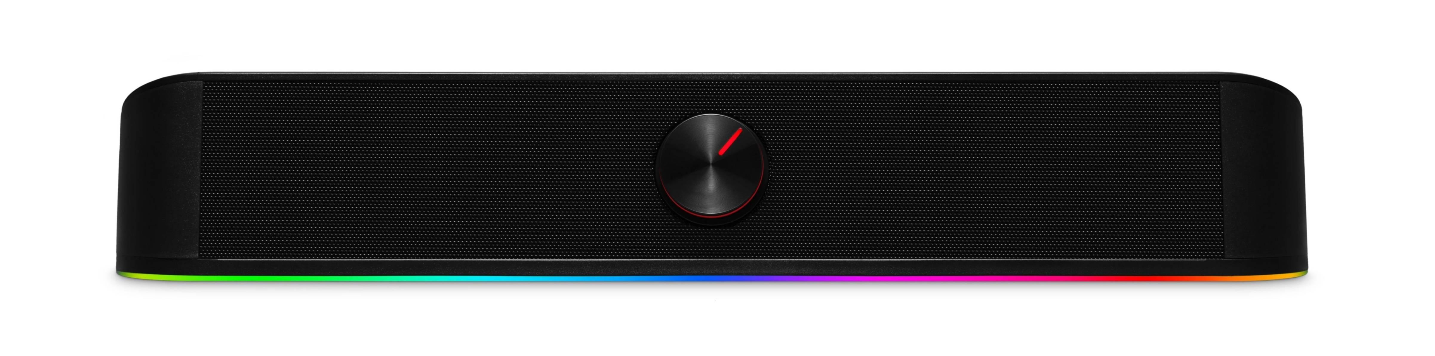 Redragon Саундбар Adiemus черн,6 Вт,RGB,питание от USB, 78148
