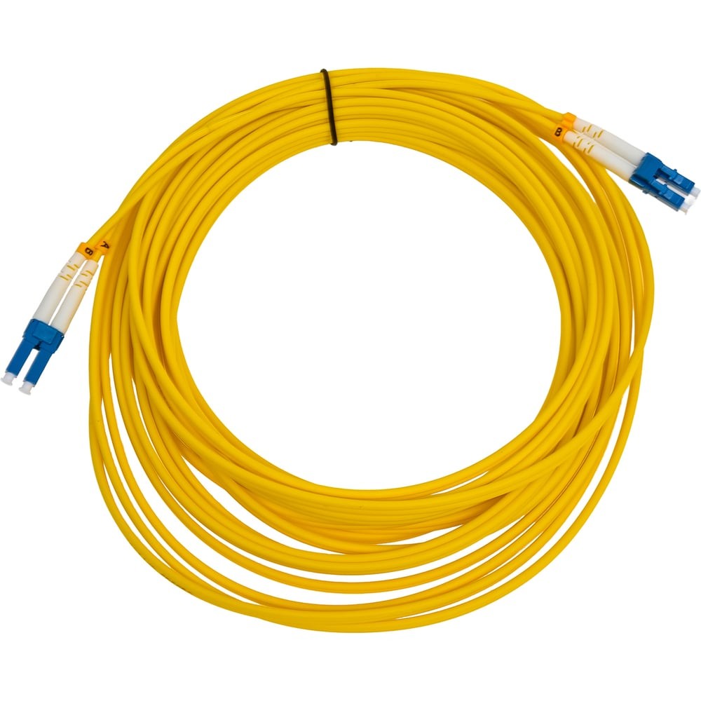 Cabeus FOP(d)-9-LC-LC-10m Шнур оптический duplex LC-LC 9/125 sm 10м LSZH