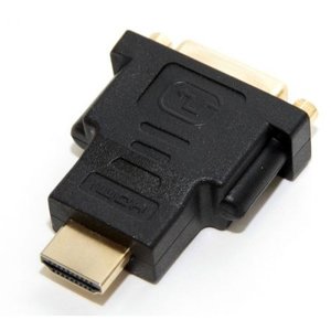 5bites DH1807G Переходник DVI (24+1) F / HDMI M, зол.разъемы