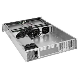 Exegate EX295864RUS Серверный корпус ExeGate Pro 2U660-HS08 <RM 19", высота 2U, глубина 660, БП 2U-800ADS, 8xHotSwap, USB>