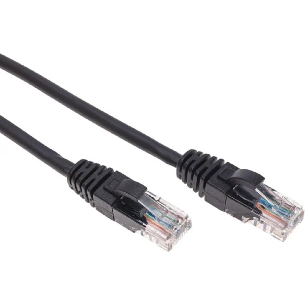 Rexant (02-0102-105) Патч-корд U/UTP, CAT 5e, RJ45-RJ45, 26AWG, LSZH, черный, 1,5м