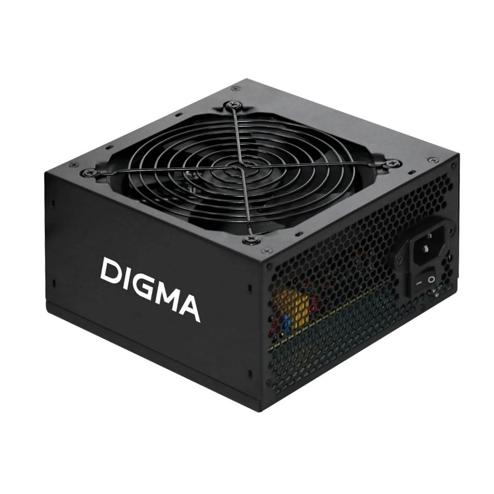 Digma ATX 600W DPSU-600W-WH 80+ white (20+4pin) APFC 120mm fan 6xSATA RTL