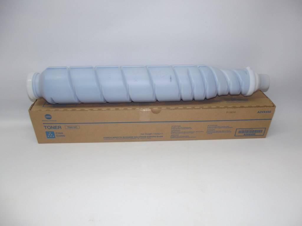 Тонер Konica-Minolta bizhub PRESS C1060/1070/1070P синий TN-619C A3VX450