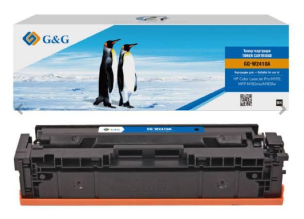 Картридж G&G, аналог HP W2410A/216A черный 1,05K с чипом, NT-PH2410BK-B-UP-V4.1-S1