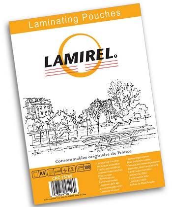 Lamirel Пленка для ламинирования А4, 175мкм, 100 шт., LA-78765