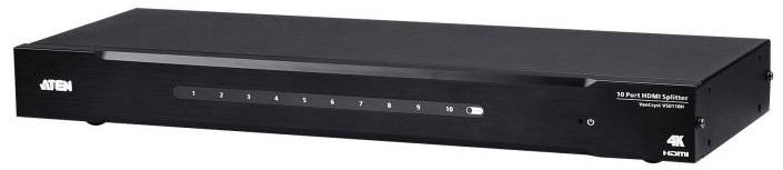 10-портовый 4K HDMI разветвитель Aten ProAV-black: 10-портовый 4K HDMI разветвитель, VS0110HA-AT-G