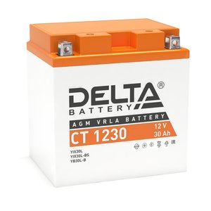 Аккумулятор DELTA BATTERY EPS 1230 обртная полярность 30 Ач, 3401010090007