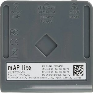 MikroTik RBmAPL-2nD Беспроводная точка доступа, mAP lite 2.4 ГГц, MIMO 2x2, 22 дБм