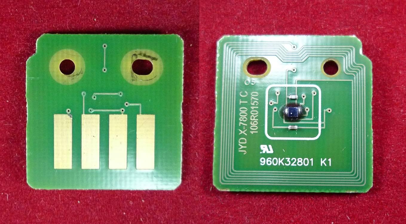 Чип Xerox Phaser 7800 (106R01570) Cyan, 17.2K ELP Imaging®, ELP-CH-XE7800-C