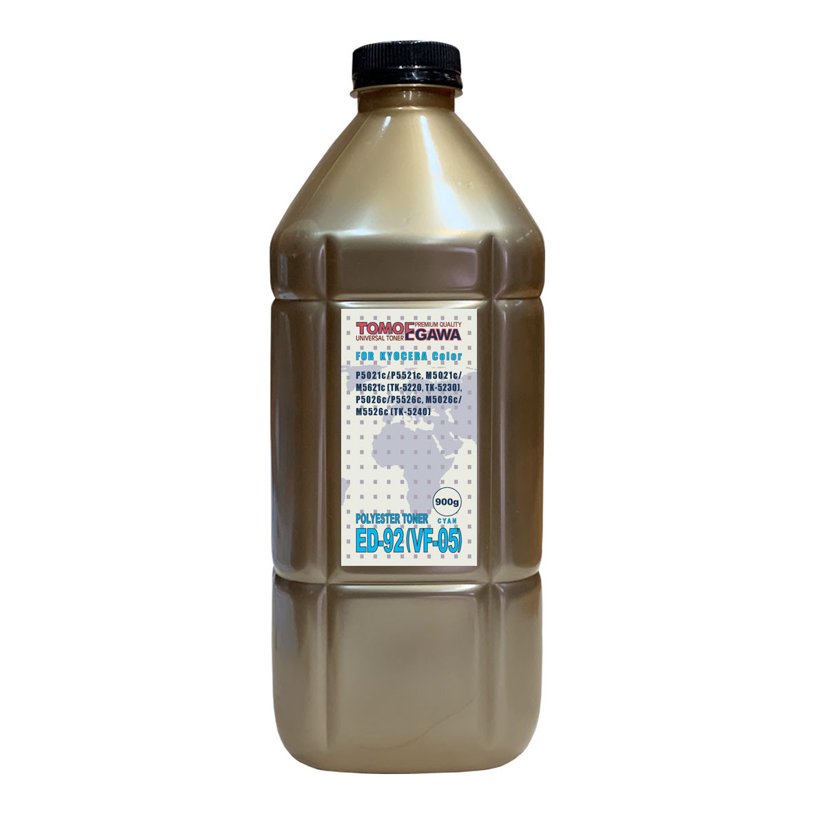 Тонер для KYOCERA FS Color Универсал тип ED-92 (VF-05) (фл,900,синий,TOMOEGAWA ) Gold ATM
