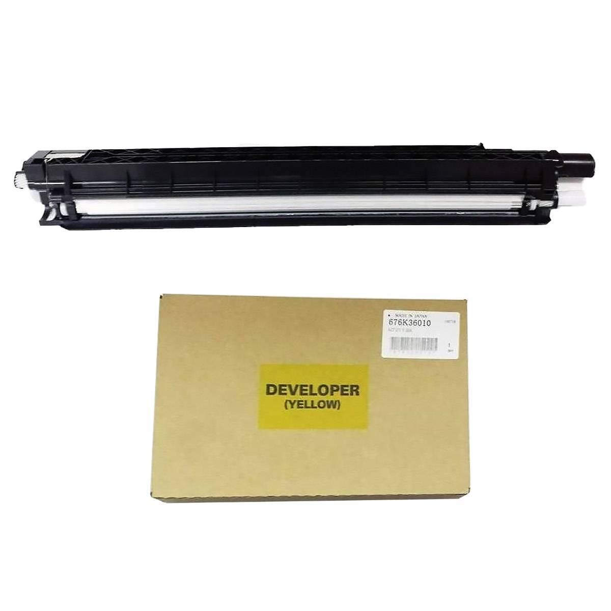 Блок проявки с девелопером XEROX DocuCentre SC2020 38K желтый (604K91140/600N03572)