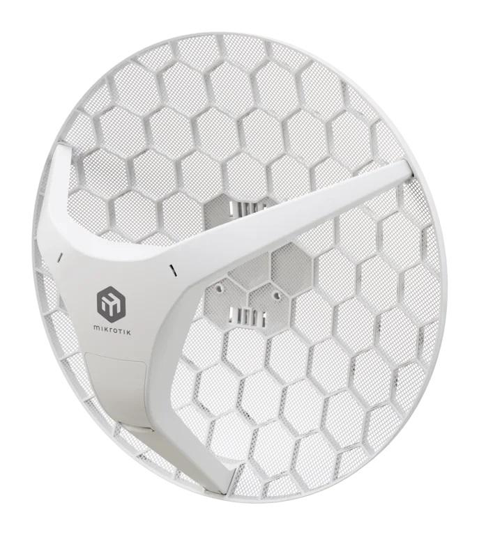 MikroTik LHG-5axD CPE-Радиомаршрутизатор LHG 5 ax, WiFi 6 802.11a/n/ac/ax, 1RJ45 1Gbit, RouterOS L3