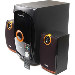 Dialog Progressive AP-200 BLACK { 2.1, 30W+2*15W RMS, USB+SD reader }