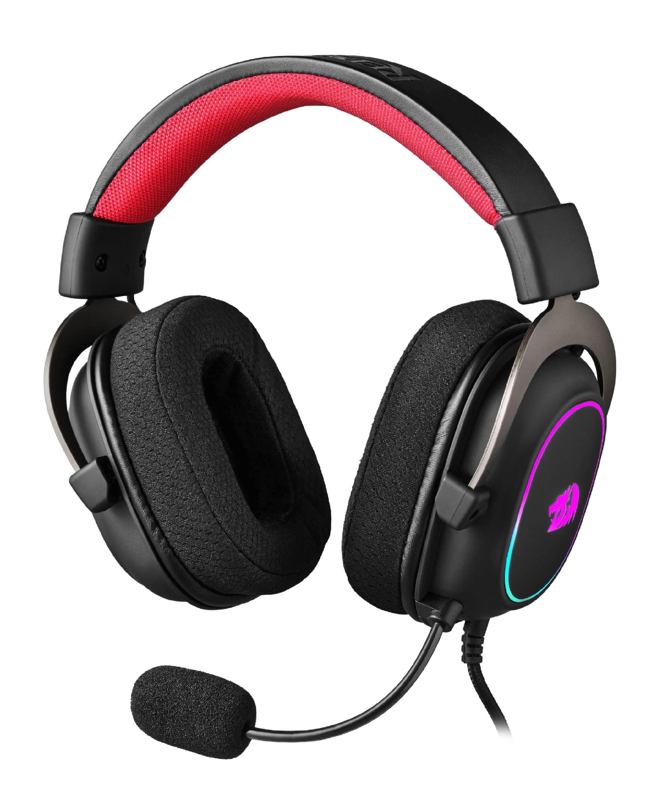 Redragon Игровая гарнитура Zeus X RGB, объемный звук 7.1, USB, 70550