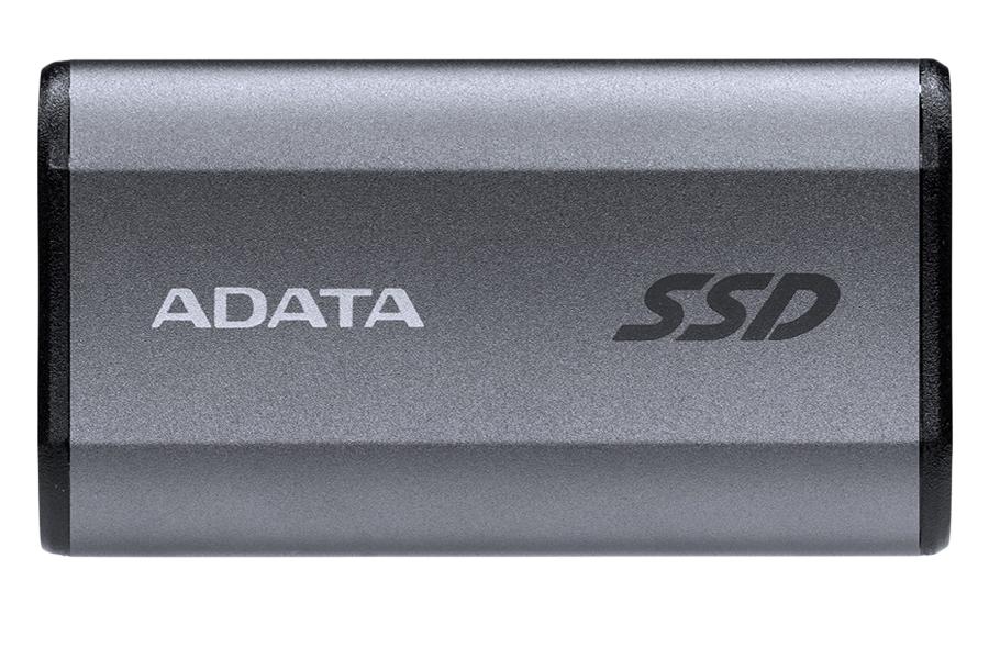 Твердотельный накопитель/ ADATA External SSD SE880, 4000GB, USB 3.2 Gen2 Type-C, up to R/W 2000/2000 MB/s, 64.8x35x12.5mm, Titanium Grey (5 лет), AELI-SE880-4TCGY