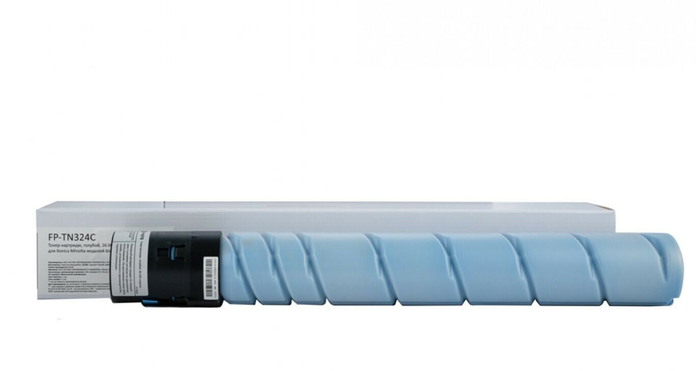 Тонер-картридж TrendArt голубой для Konica Minolta bizhub C258/C308/C368/C454(e)/C458/C554(e)/C558/C658 (26k) B TA_TN324C