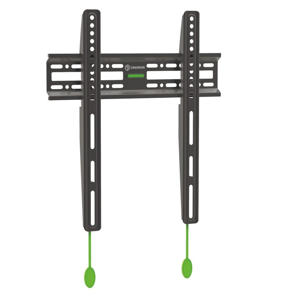 ONKRON BASIC FM2 чёрный {32"-55" Максимальная нагрузка: 50 кг VESA: 75x75, 100x100, 100x200, 200x100, 200x200, 200x300, 200x400, 300x100, 300x200, 300x300, 300x400,  400x200}, 4603726156417