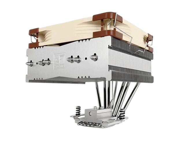 Кулер для процессора/ CPU Cooler Noctua NH-C14S (140W, 4-pin PWM, 142mm, Al/Cu, 6x6mm, 1x140x140x25mm, 82.5CFM, 24.6dBA, 1500RPM, S: 1700/1200/115X/2011/2066, AM5/AM4, Beige/Brown)