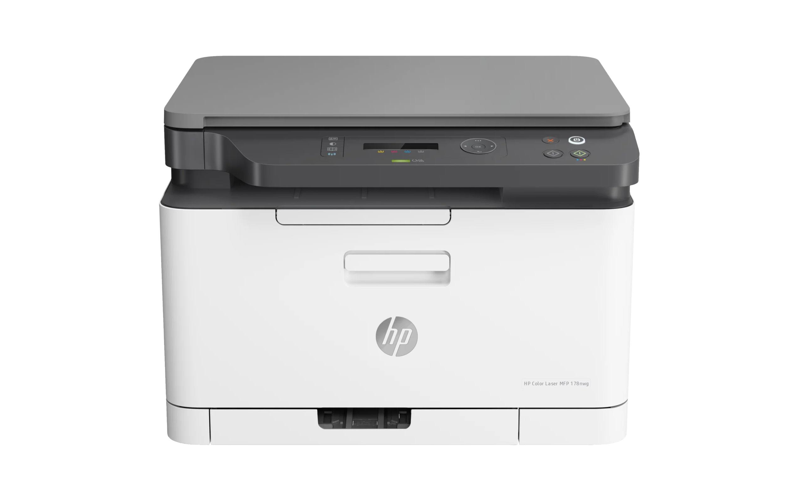 МФУ лазерный HP Color 178nw (4ZB96A) A4 WiFi белый
