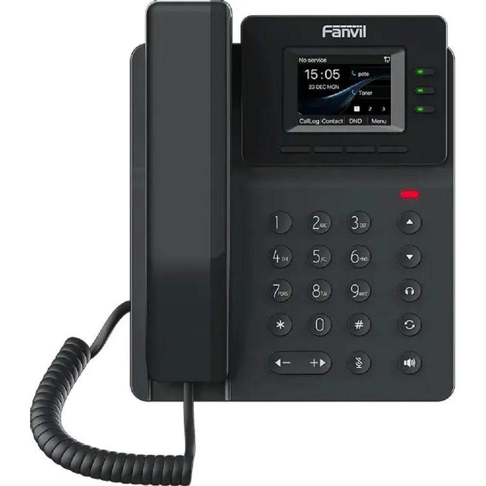 Fanvil V60P  c б/п черный SIP телефон