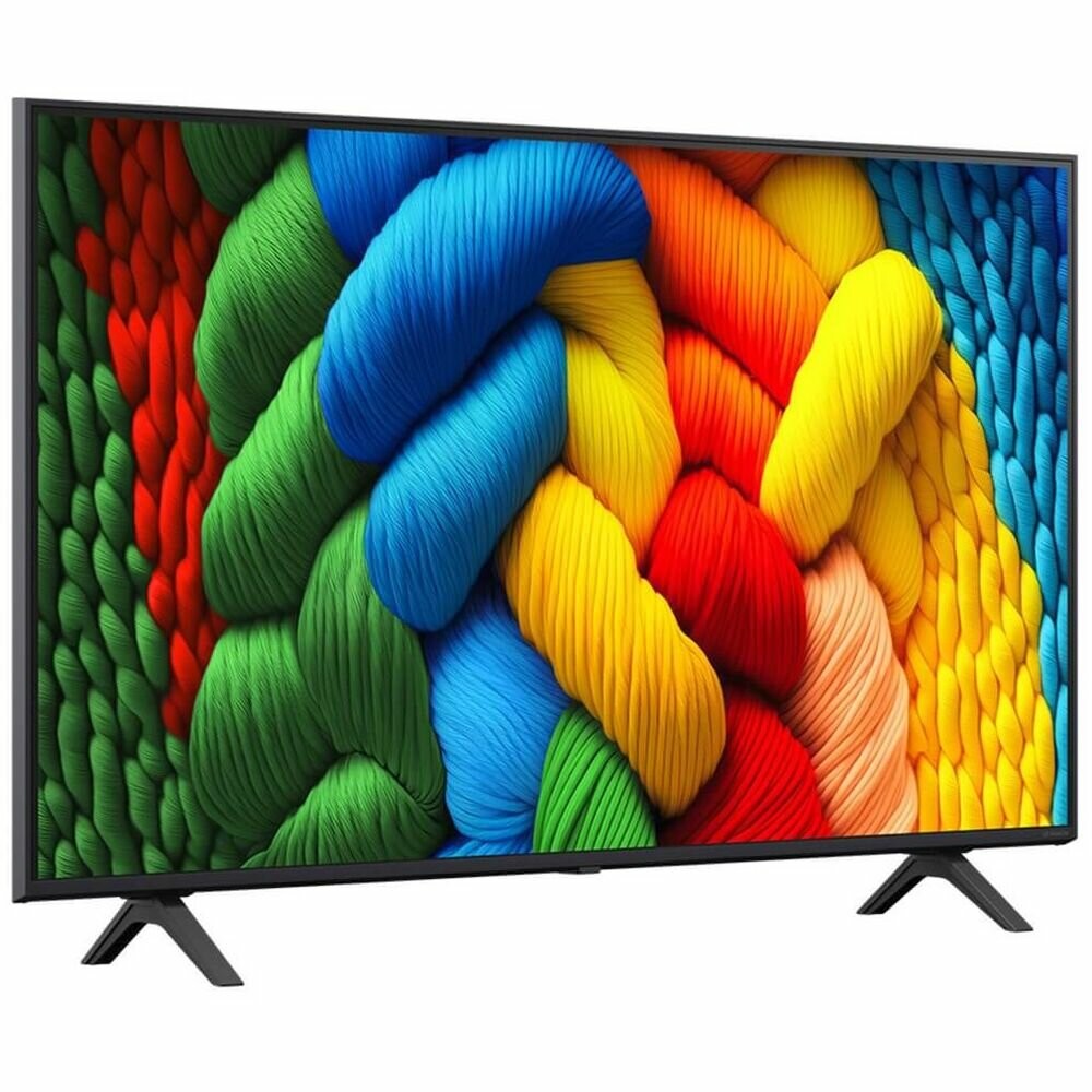 Телевизор ЖК 50'' LG/ 50", Ultra HD, Nano Color, Smart TV, WebOS, Wi-Fi, DVB-T2/C/S2, MR, 60Hz Native, 2.0ch (20W), 2 HDMI, 2 USB, 2 Pole, Ashed Blue, 2025, 50NANO80A6B.ARUG
