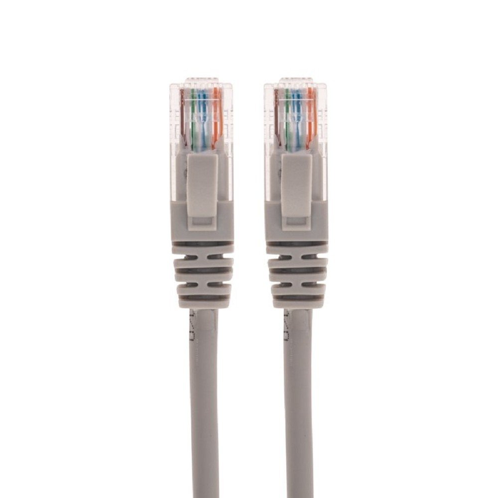 Rexant (02-0100-105) Патч-корд U/UTP CAT 5e, RJ45-RJ45, 26AWG, LSZH, серый, 1,5м