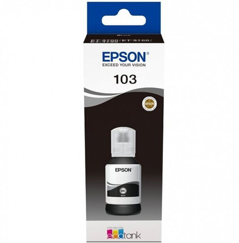 Контейнер с чернилами для Epson L3100/3101/3110/3150, черный, (O), C13T00S14A