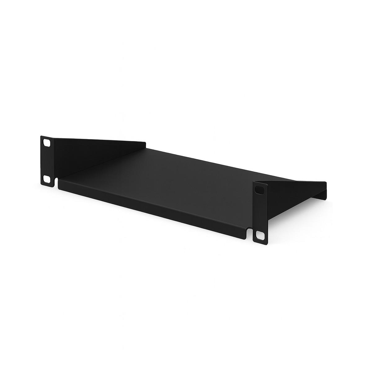 5bites CS205-300B Полка консольная для сетевого шкафа D=300 / 254*150*1U / 10" / BLACK