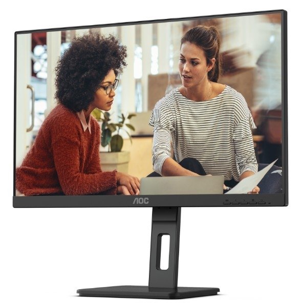 LCD AOC 23.8" 24E3QAF {IPS 1920x1080 100Hz 4ms 300cd D-Sub HDMI DisplayPort 2x2W Pivot}