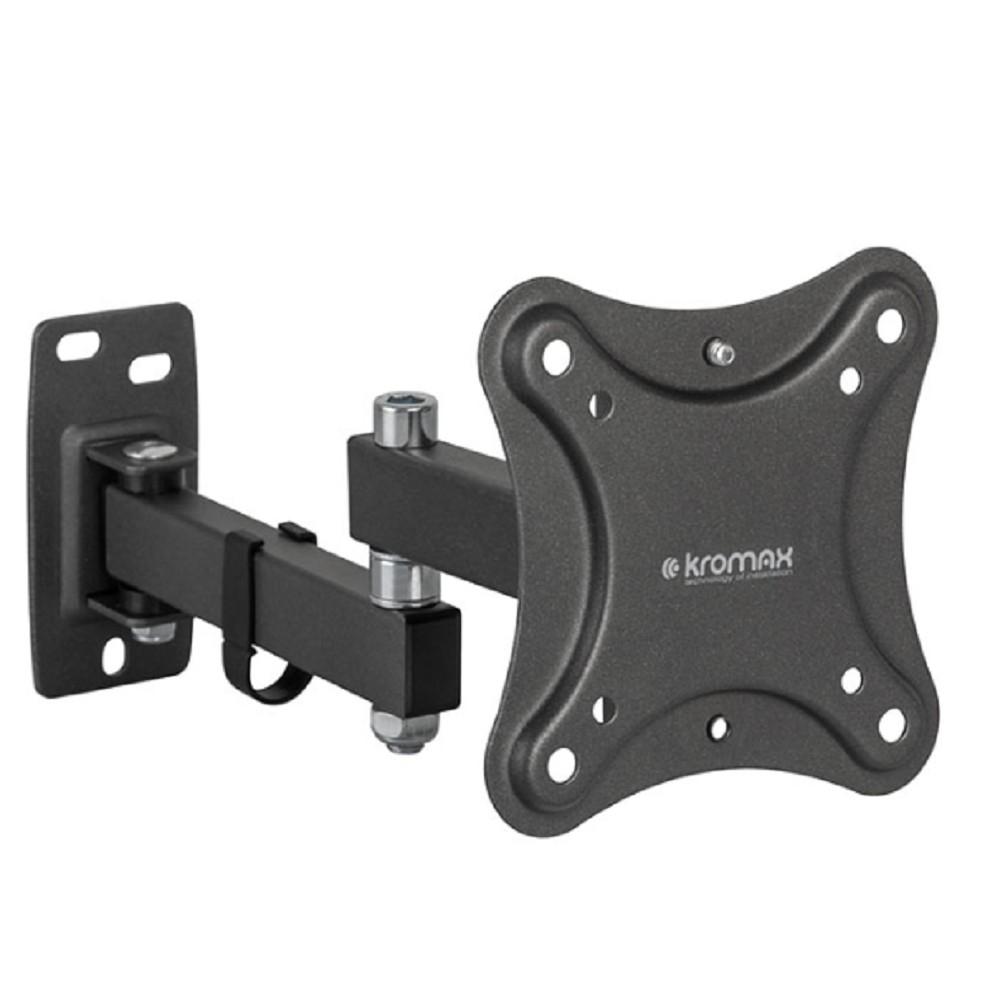 Kromax CORBEL-3 черный 10"-32" макс.25кг настенный поворот и наклон, 90463