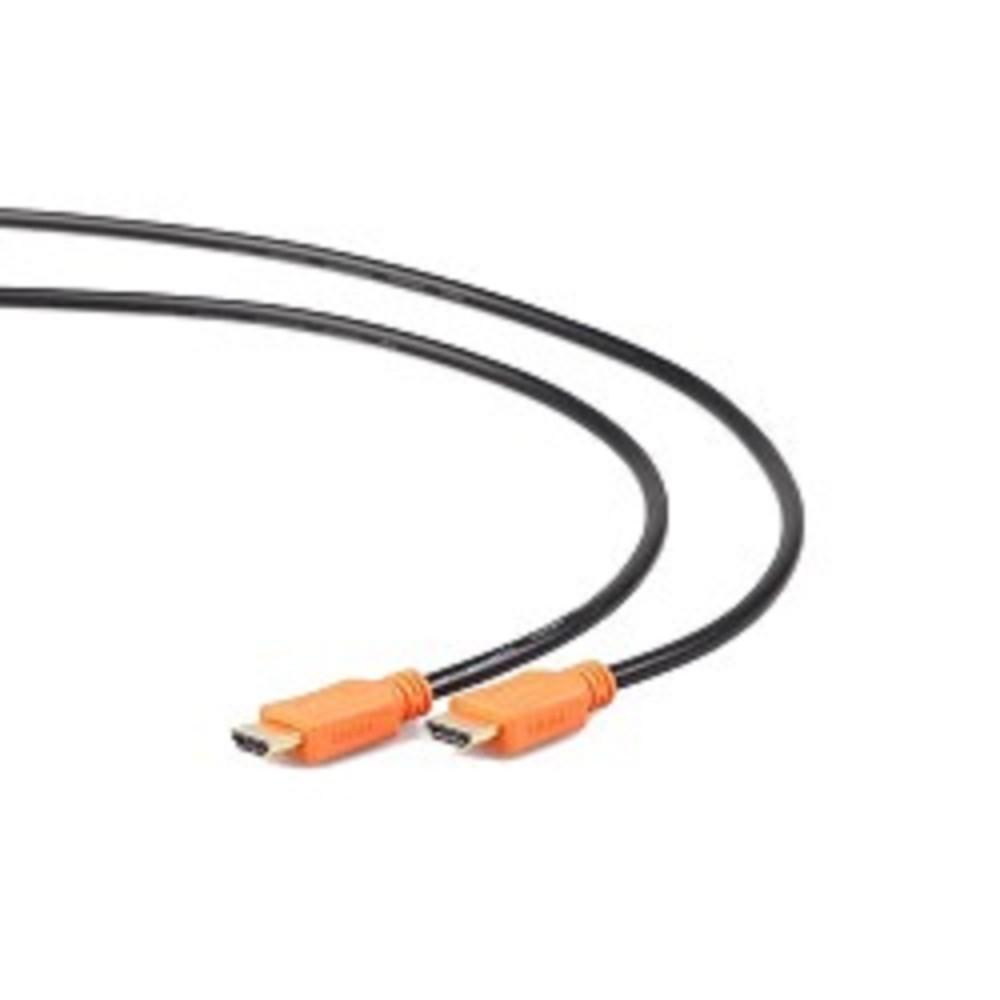 Кабель HDMI Cablexpert 19M/19M, v2.0, серия Light, позол.разъемы, экран, 1.8м, черный, пакет (CC-HDMI4L-6)