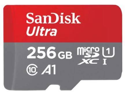 Флеш карта microSD 256GB SanDisk microSDXC Class 10 Ultra UHS-I U1 A1 150MB/s, SDSQUAC-256GGN6MN