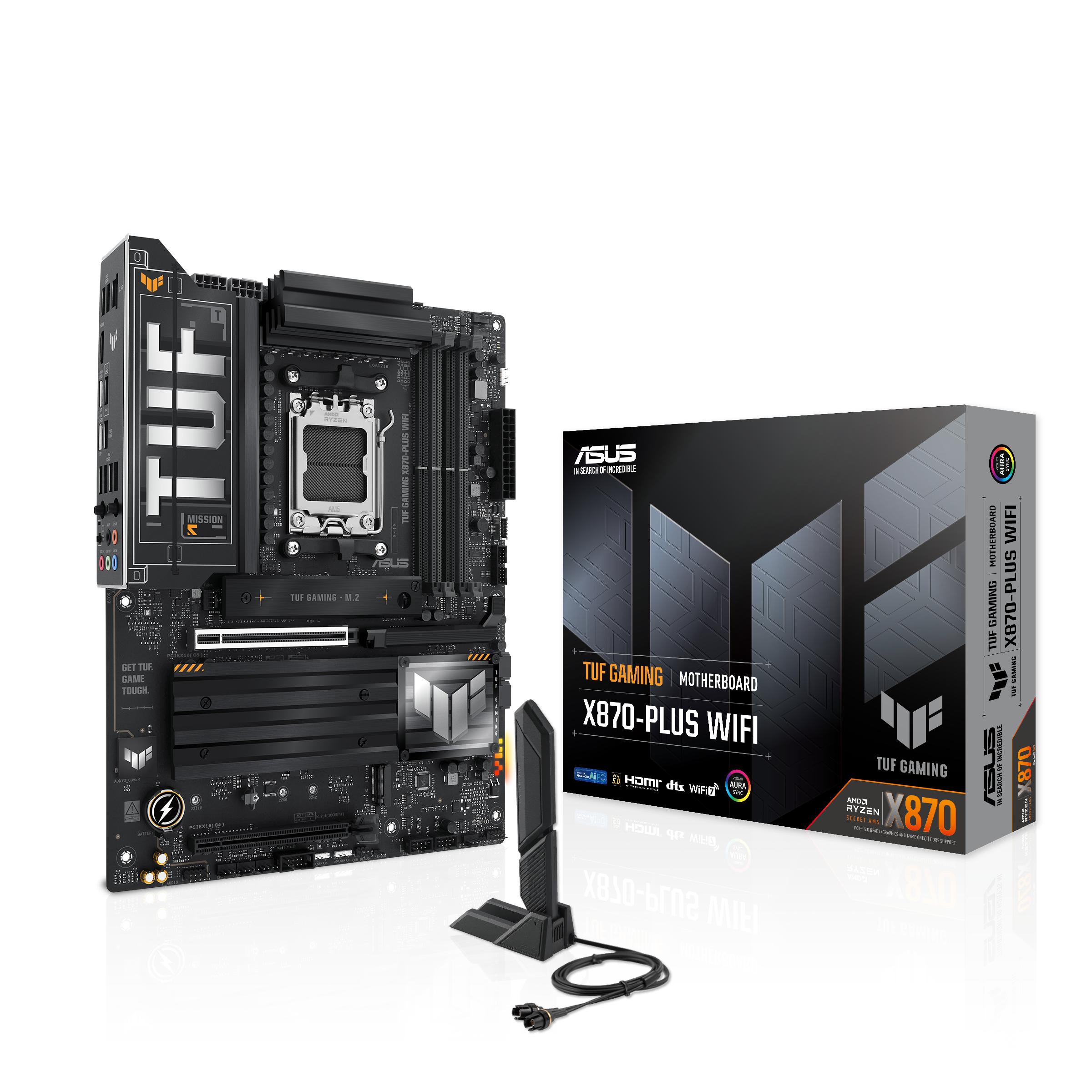 Материнская плата/ TUF GAMING X870-PLUS WIFI, 90MB1IU0-M0EAY0