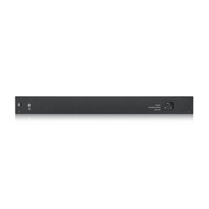 Коммутатор/ ZYXEL GS1920-24HPv2 Hybrid Smart switch PoE+ ZYXEL Nebula Flex, 24xGE PoE+, 4xCombo (SFP/RJ-45), budget PoE 375W, Standalone / cloud management, GS192024HPV2-EU0101F