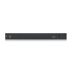 Коммутатор/ ZYXEL GS1920-24HPv2 Hybrid Smart switch PoE+ ZYXEL Nebula Flex, 24xGE PoE+, 4xCombo (SFP/RJ-45), budget PoE 375W, Standalone / cloud management, GS192024HPV2-EU0101F