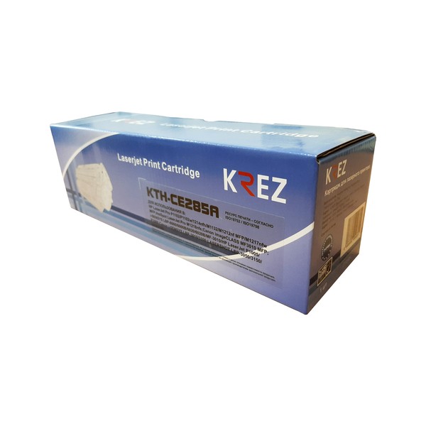 Совместимый тонер-картридж CE285A для НР LJ P1102/M1132/M1212nf 1,6K KREZ, KTH-CE285A