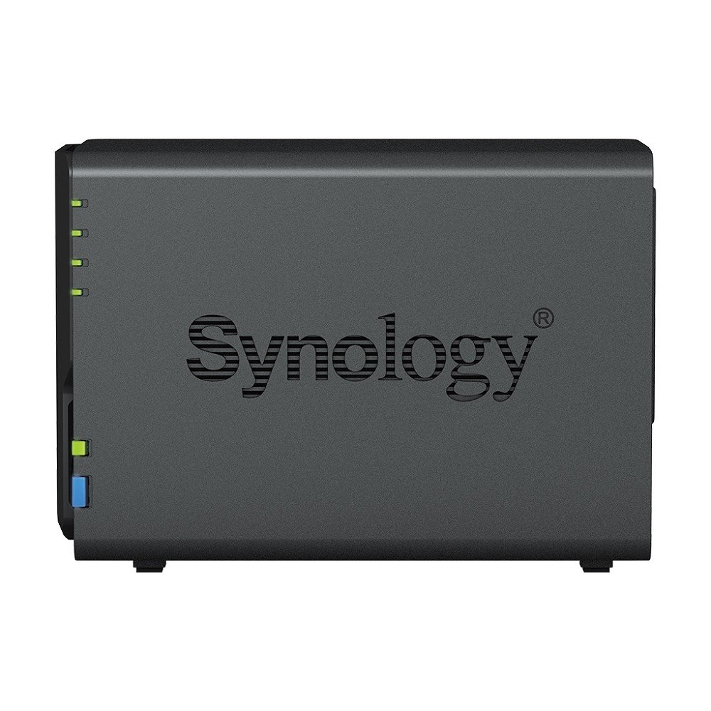 Synology DS223 Сетевое хранилище NAS, слоты 2x2.5"/3.5" SATA3, 1x1 Гбит/с, 3xUSB 3.X, Realtek RTD1619B/4x1.7 ГГц, DDR4 2Gb, 60W вилка UK/HK 3-pin