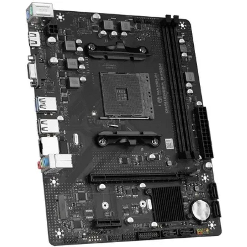 MAXSUN MS-Challenger B450M (Socket  AM4, mATX, 2*DDR4, VGA/HDMI, 4*SATA3, 1*M.2, 1*PCIEx16/1*PCIEx1, 2*USB2.0, 2*USB 3.2 Gen1, LAN 1*1G, RTL)