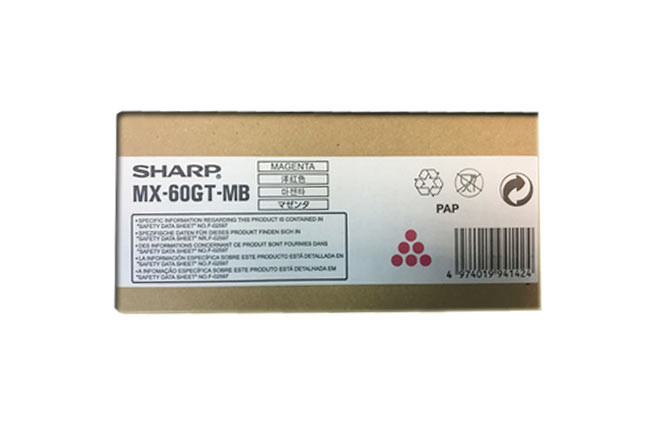 Тонер-картридж пурпурный Sharp Sphinx/Phoenix/Griffin, 12К (O) MX60GTMB/MX61GTMB