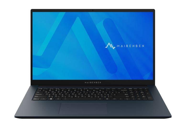 Ноутбук Maibenben M17A-R343UM 17.3" FHD IPS, AMD R3-4300U, 8Gb, 512Gb SSD, Linux, синий (мышка + коврик) (M17A-R343UM0B1, M17A-R343UM0B14LU4EB0