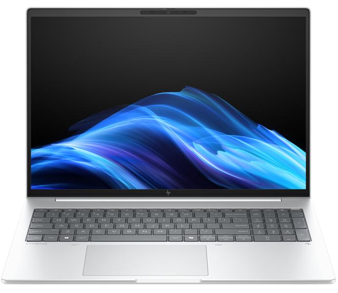 Ноутбук HP EliteBook 8 G1i 16 Intel Core Ultra7-255U,16" WUXGA (1920x1200) IPS 300cd AG,16Gb DDR5-5600MHz(1),512Gb SSD NVMe,Al Case,62Wh,FPS,ENG/RU Kbd Backlit,1.69kg,Silver,1y,Win11Pro, C15A9ET