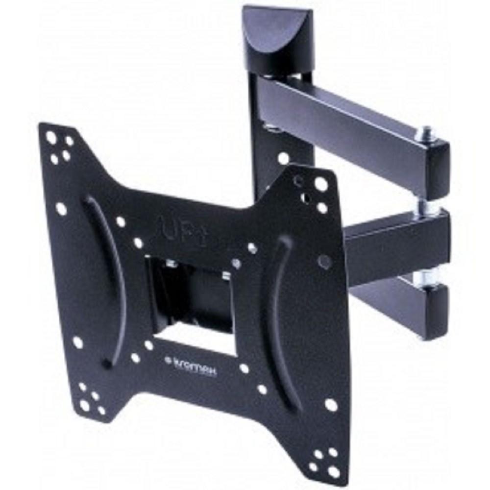 Kromax DIX-22 черный 15"-48" макс.35кг настенный поворотно-выдвижной и наклонный, 28013
