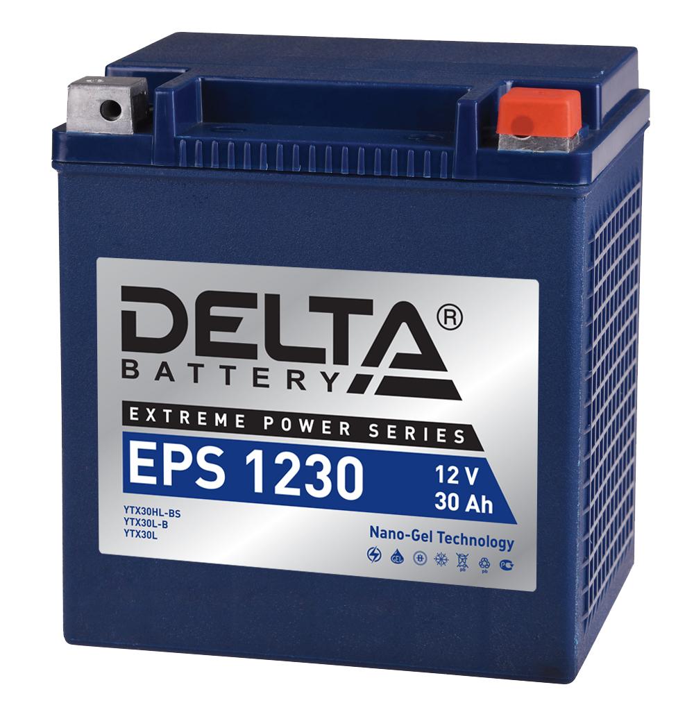 Аккумулятор DELTA BATTERY EPS 1230 обртная полярность 30 Ач, 3401010090007