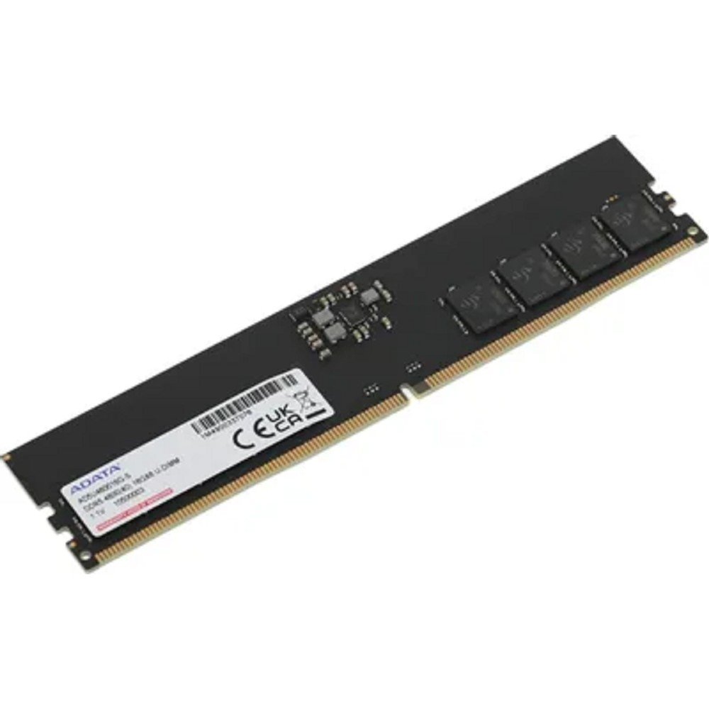 A-data DDR5 DIMM 16Gb 4800MHz AD5U480016G-S RTL PC4-25600 CL40 288-pin 1.1В single rank
