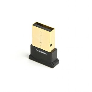 Gembird Адаптер Bluetooth, ультратонкий корпус, v.4.0, 50 метров, до 24 Мбит/сек, USB (BTD-MINI5)