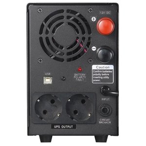 PowerCom ИБП Infinity INF-1500(AP) {Line-Interactive, 1500VA / 1050W, Tower, 2xEURO, USB, подкл. доп. батарей} (383447)