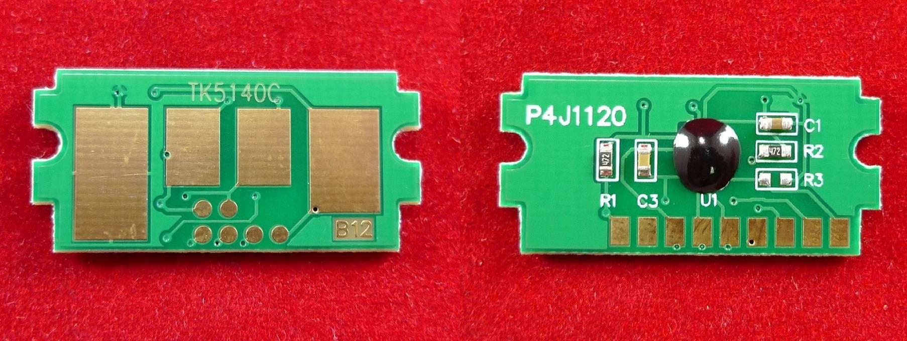 Чип для Kyocera Ecosys P6130cdn/M6030cdn/M6530cdn (TK-5140C) Cyan, 5K ELP Imaging®, ELP-CH-TK5140C