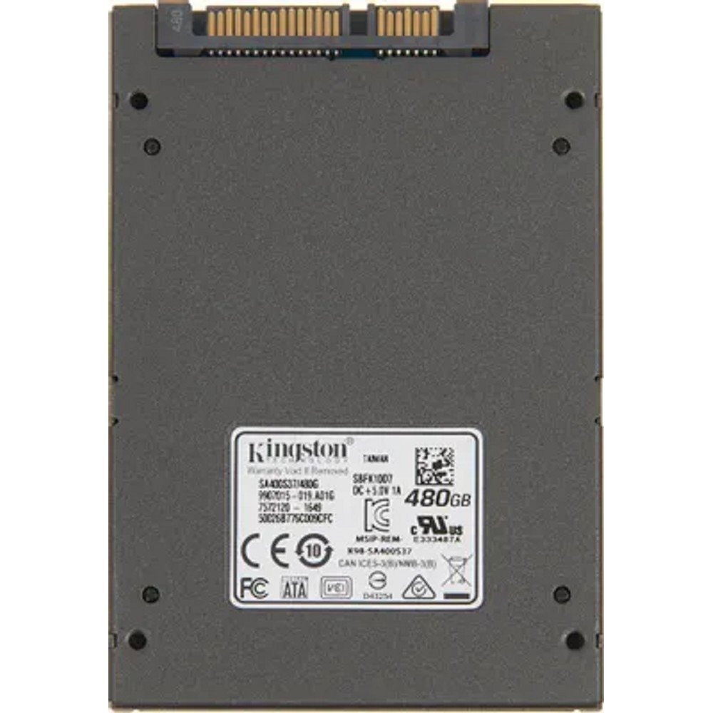 Kingston SSD 480GB А400 SA400S37/480G(IN) {SATA3.0}