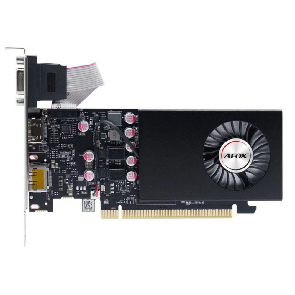 Видеокарта PCI-E Afox Radeon RX 550 (AFRX550-4096D5L2) 4GB GDDR5 128bit 14nm 1183/6000MHz DVI/HDMI RTL