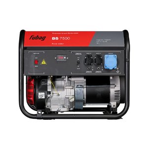 FUBAG BS 7500 [838759/641013/641032/641032	] {  7.3/7.0 кВА, 29.5 А, 25 Объем бака, л, 220 В, 85 Вес, кг }